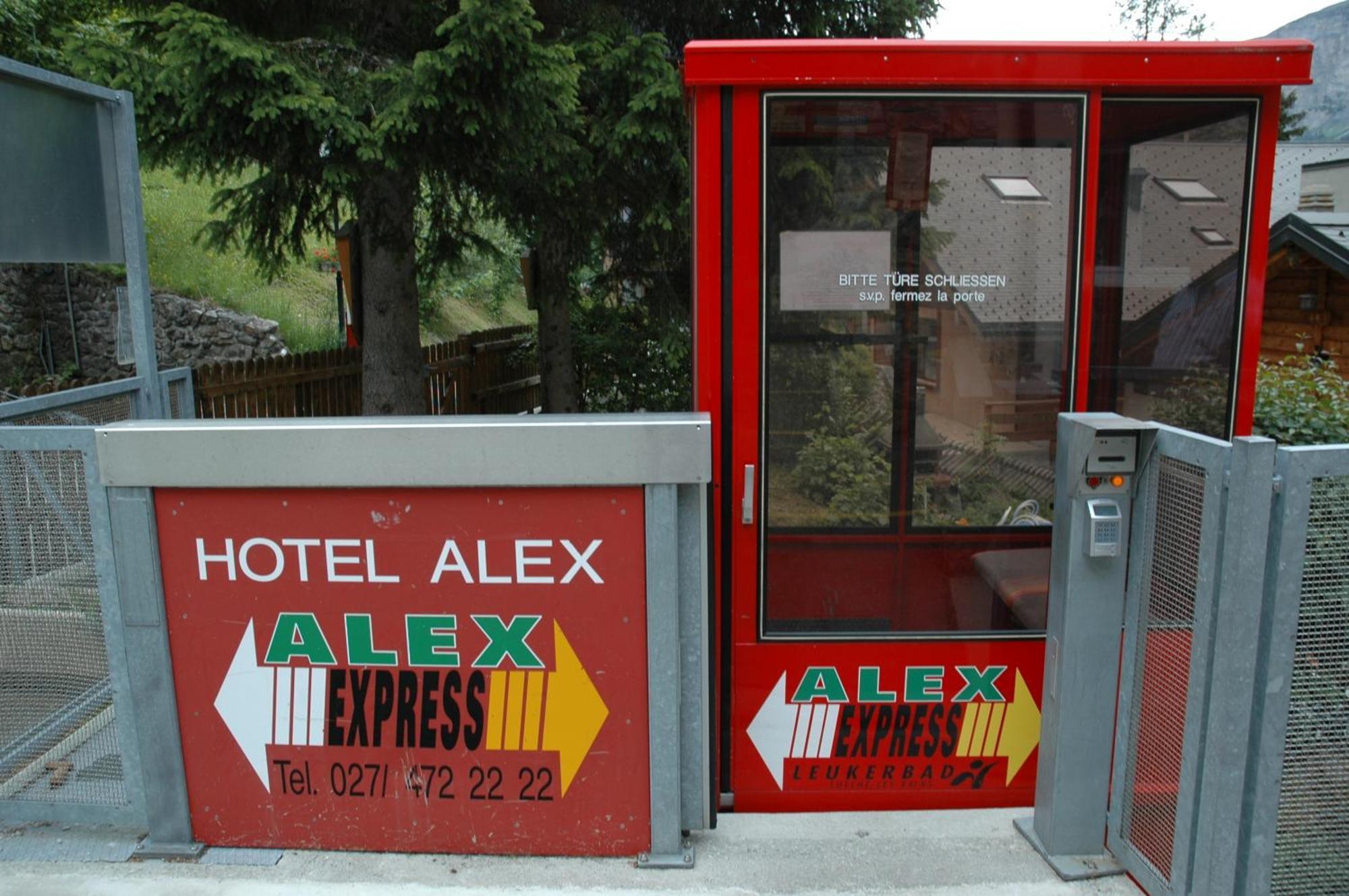 Hotel Alex Leukerbad Exterior foto